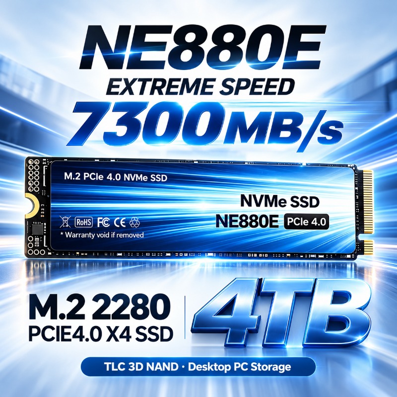 M.2 Nvme 4Tb Pcie 4.0 Ssd - オリジナル NE880E SSD M.2 NVMe PCIe