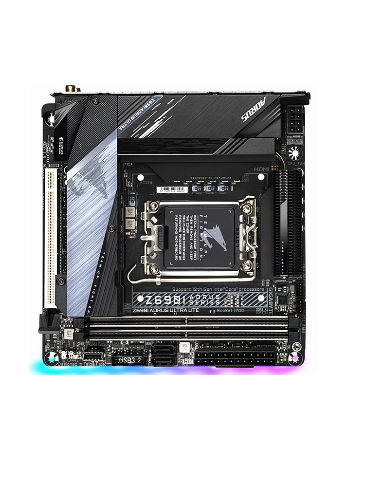 ギガバイト Z690I AORUS ULTRA LITE D - Lga 1700 Ddr5 Itx Motherboard のレビューと価格
