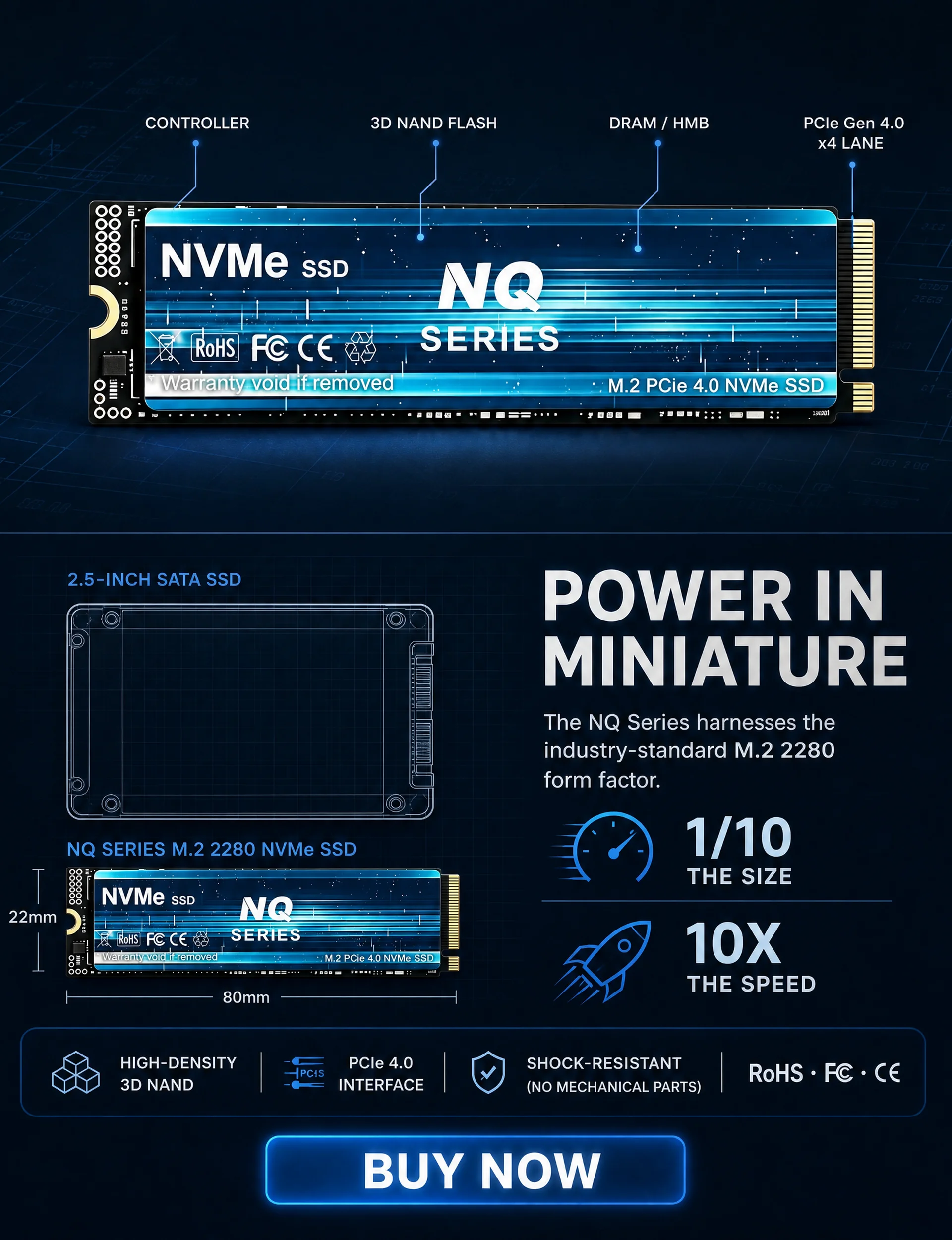 内蔵ドライブ NQシリーズ NVMe SSD 7300MB/ - M.2 Nvme 4Tb Pcie 4.0 Ssd のレビューと価格