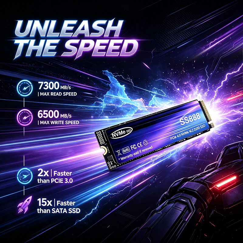 SS888 M.2 NVMe PCIe 4.0 SSD 73 - M.2 Nvme 4Tb Pcie 4.0 Ssd のレビューと価格
