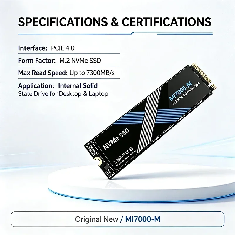 PCIe 4.0 MI7000-M NVMe M.2 SSD - M.2 Nvme 4Tb Pcie 4.0 Ssd のレビューと価格