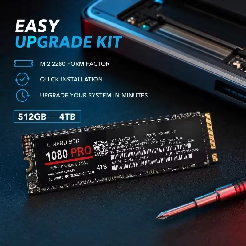 オリジナル1080PRO SSD M.2 NVMe PCIe - M.2 Nvme 4Tb Pcie 4.0 Ssd のレビューと価格