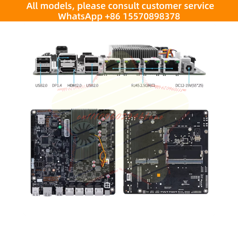 N100 Mini ITX NASマザーボード 6ベイSAT - Nas Motherboard N100 6 Sata のレビューと価格