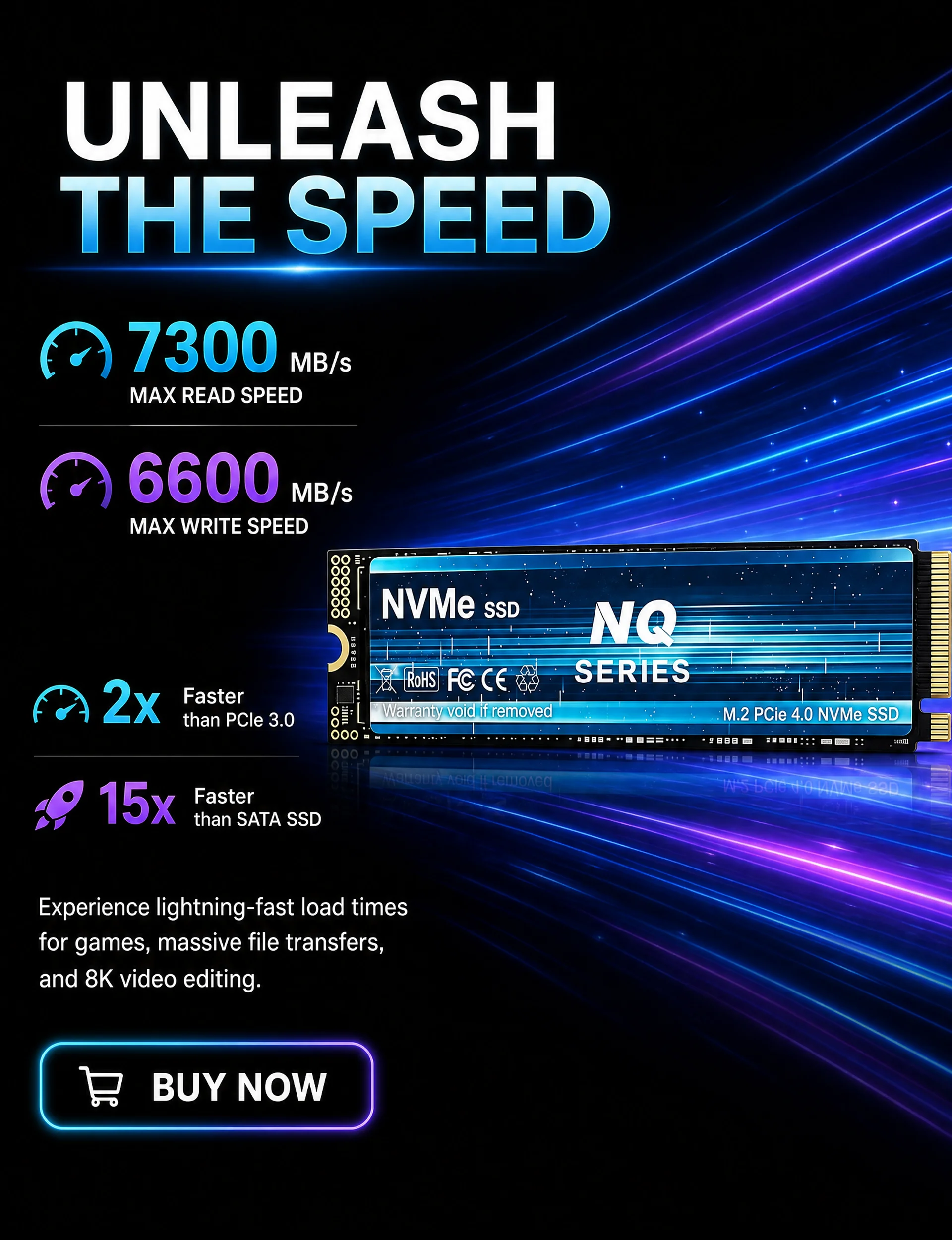 7300MB/s NQシリーズ PCIe 4.0 NVMe  - M.2 Nvme 4Tb Pcie 4.0 Ssd のレビューと価格